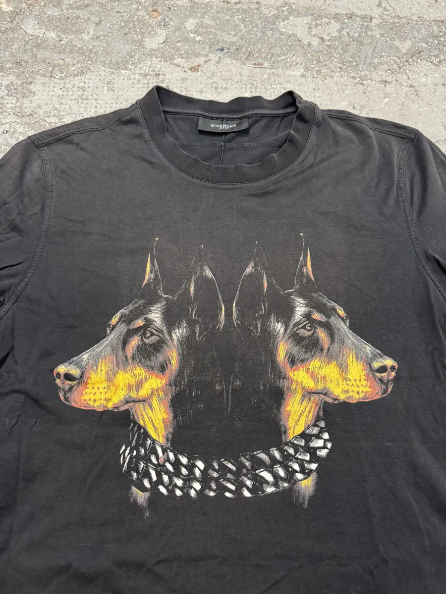SS2013 Givenchy Doberman Dog Black T-Shirt by Riccardo Tisci cxzNVXZ 3