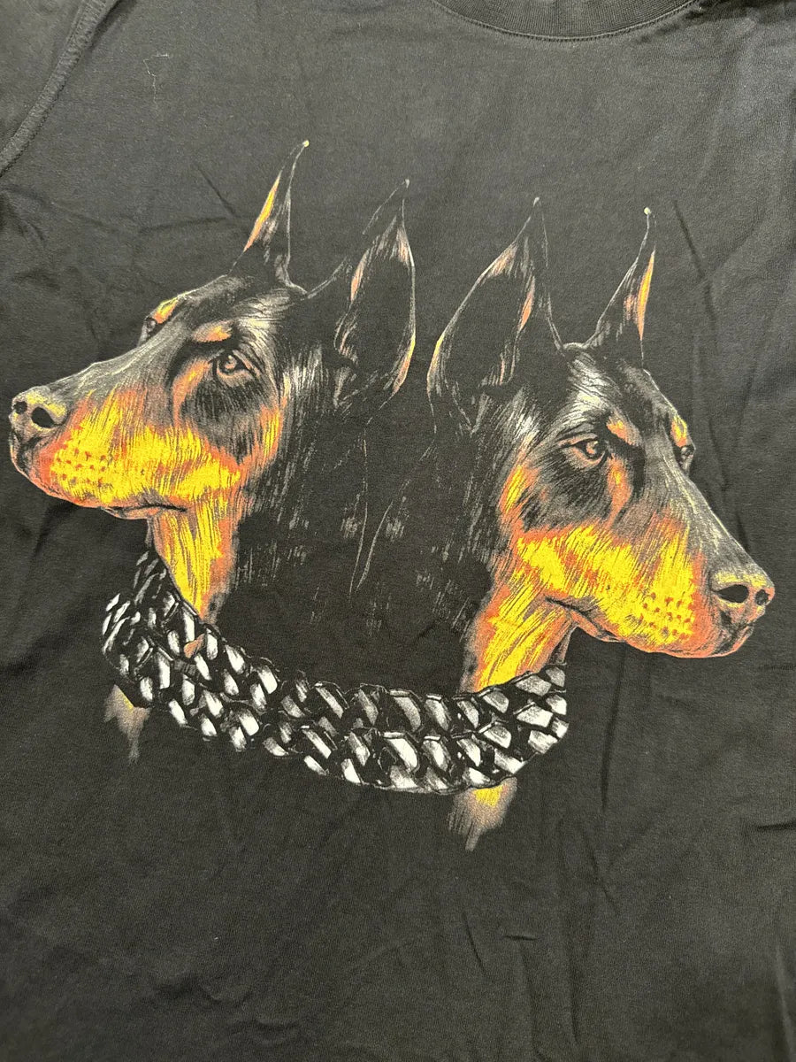 SS2013 Givenchy Doberman Dogs Black T-Shirt by Riccardo Tisci PWQCDto 3