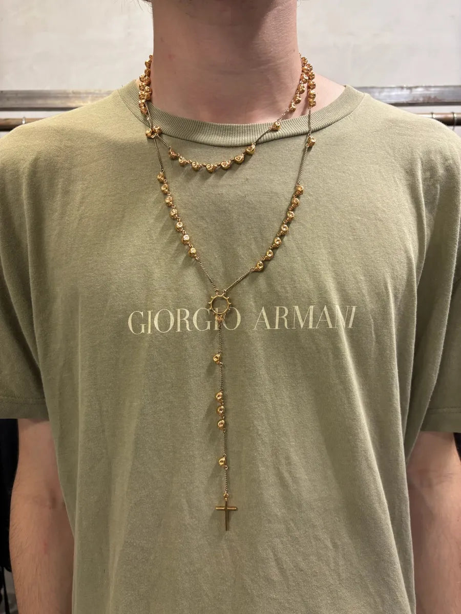 SS2013 Givenchy Gold Rosary Necklace by Riccardo Tisci (OS) urYkTkC 0