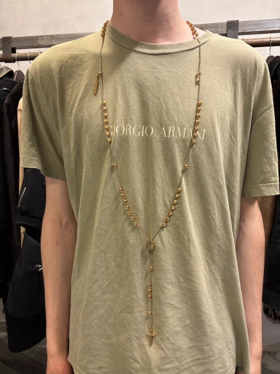 SS2013 Givenchy Gold Rosary Necklace by Riccardo Tisci (OS) urYkTkC 1