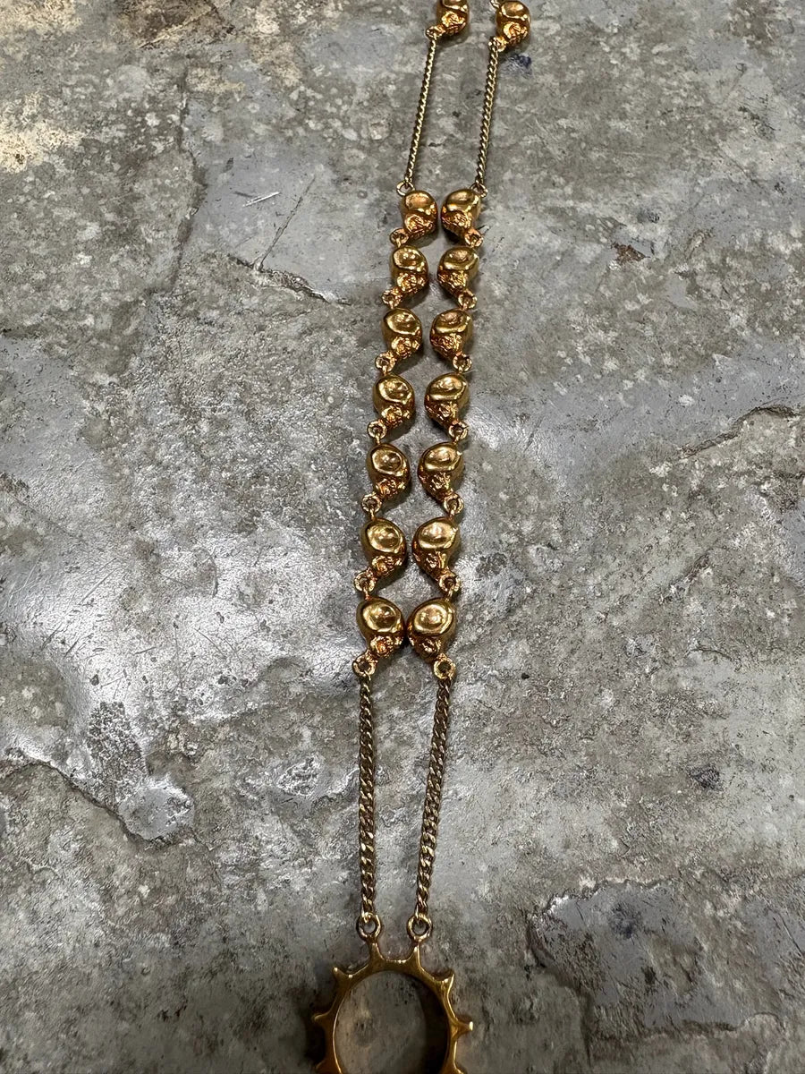 SS2013 Givenchy Gold Rosary Necklace by Riccardo Tisci (OS) urYkTkC 3