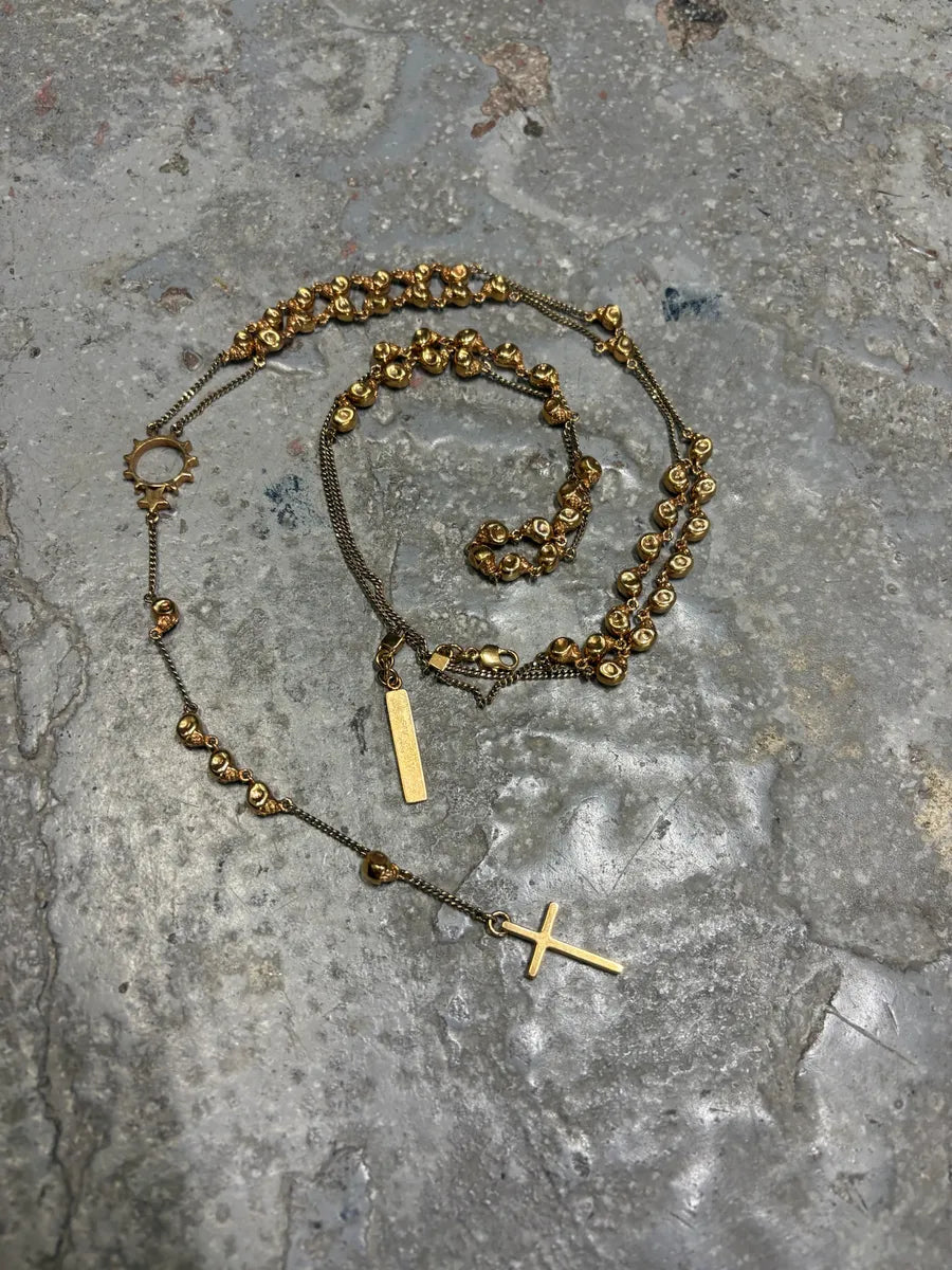SS2013 Givenchy Gold Rosary Necklace by Riccardo Tisci (OS) urYkTkC 4