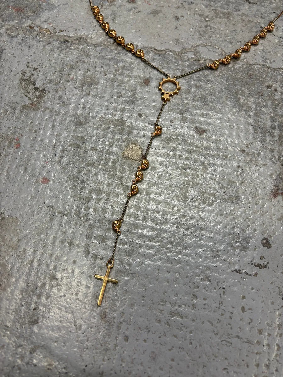 SS2013 Givenchy Gold Rosary Necklace by Riccardo Tisci (OS) urYkTkC 6