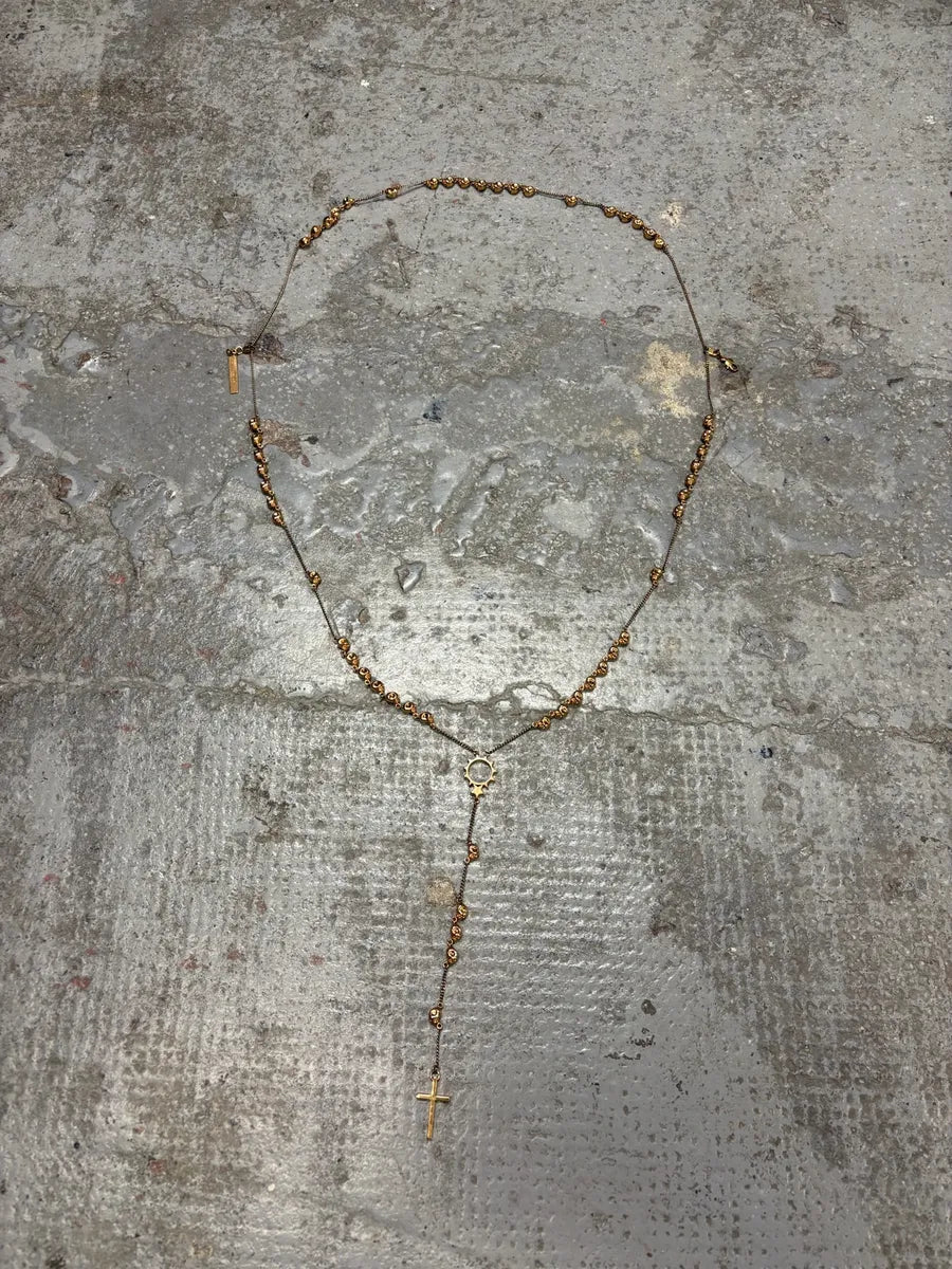 SS2013 Givenchy Gold Rosary Necklace by Riccardo Tisci (OS) urYkTkC 7