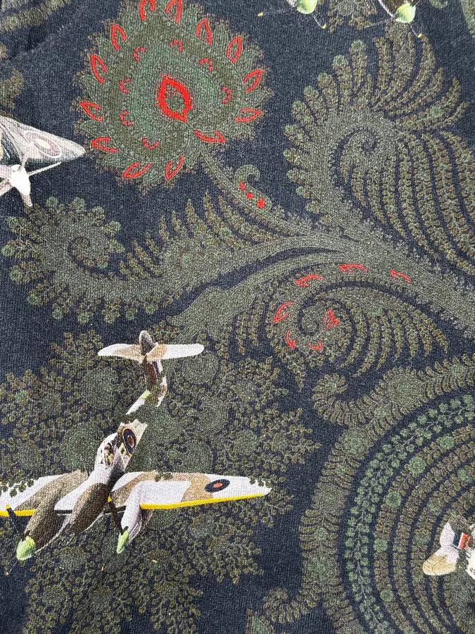 SS2013 Givenchy Green Tropical Planes Shorts by Riccardo Tisci MciqmHB 7