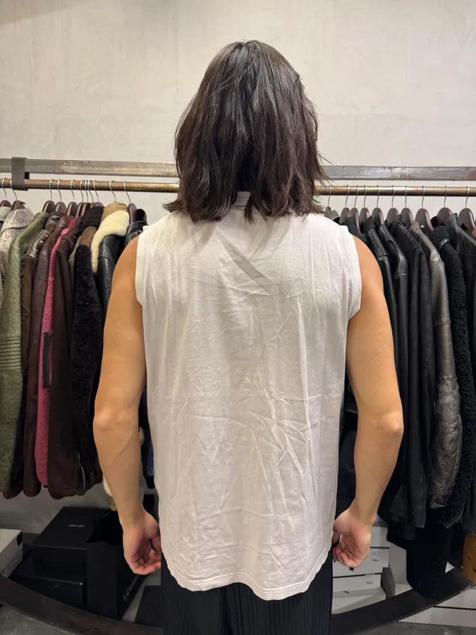 SS2013 Givenchy Madona White Tank Top by Riccardo Tisci CZIRHRZ 2