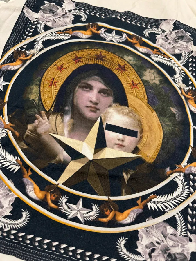 SS2013 Givenchy Madona White Tank Top by Riccardo Tisci CZIRHRZ 8