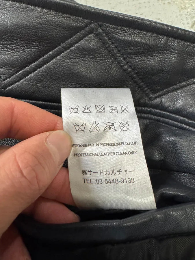 SS2013 Givenchy Navy Lamb Leather Bomber Jacket yEOJDWc 10