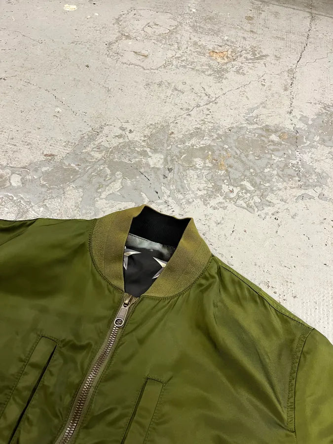 SS2013 Givenchy Reversible Stars & Khaki Bomber Jacket by Riccardo Tisci iuPurEl 8