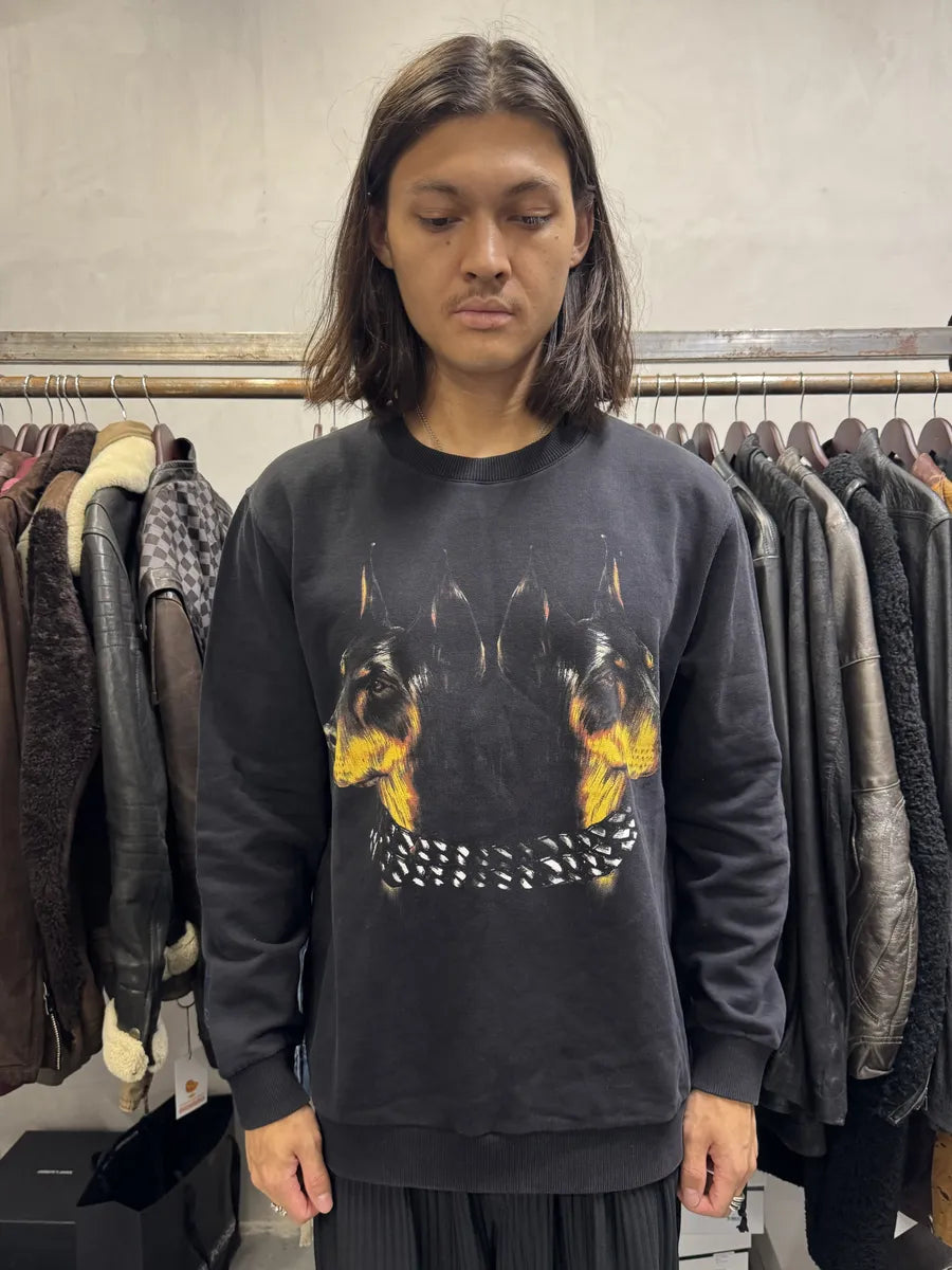SS2013 Givenchy Rottweiler Dogs Black Sweater by Riccardo Tisci GLwUbYK 1