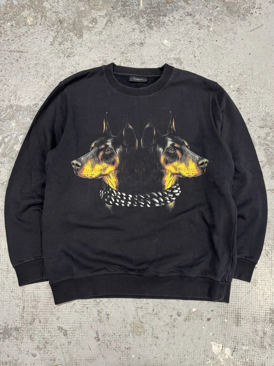 SS2013 Givenchy Rottweiler Dogs Black Sweater by Riccardo Tisci GLwUbYK 3