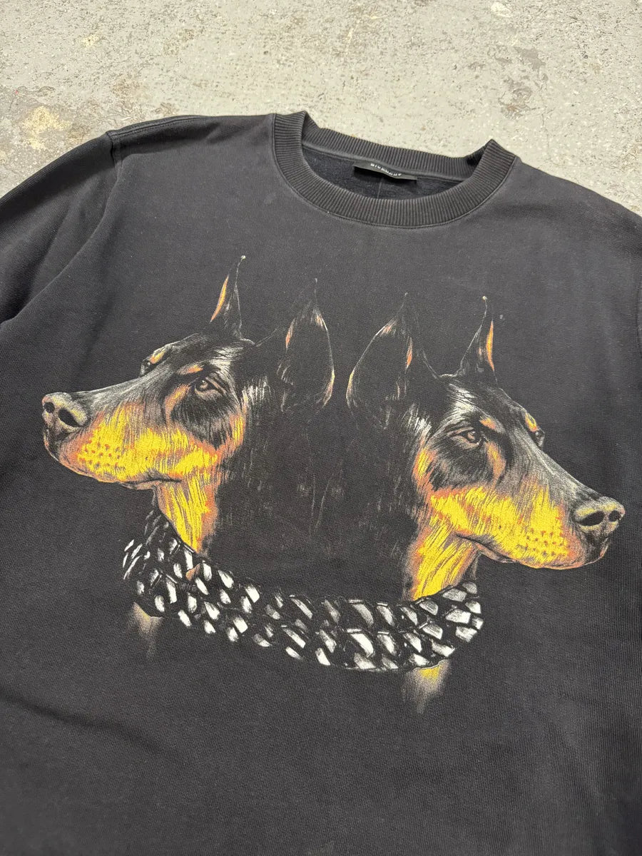 SS2013 Givenchy Rottweiler Dogs Black Sweater by Riccardo Tisci GLwUbYK 5
