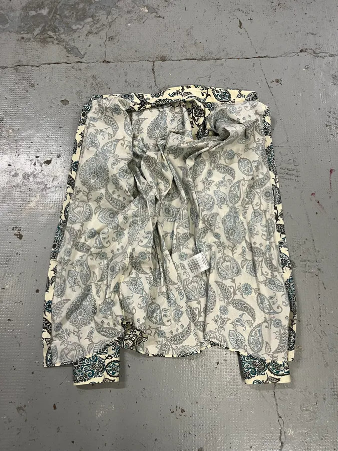 SS2013 Gucci Floral Paisley Beige Shirt sTNbGSG 6