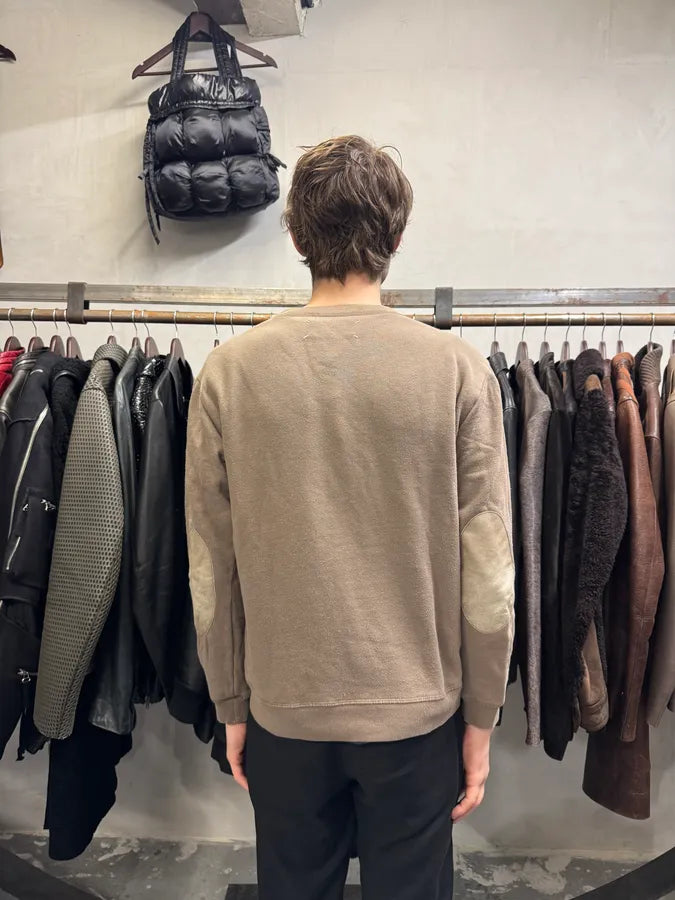 SS2013 Maison Margiela Beige Brown Signature Sweater brfXtyn 2