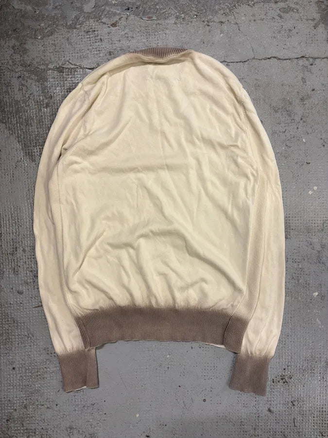 SS2013 Maison Margiela Beige & Brown Gradiant Classy Sweater cptoJTB 5