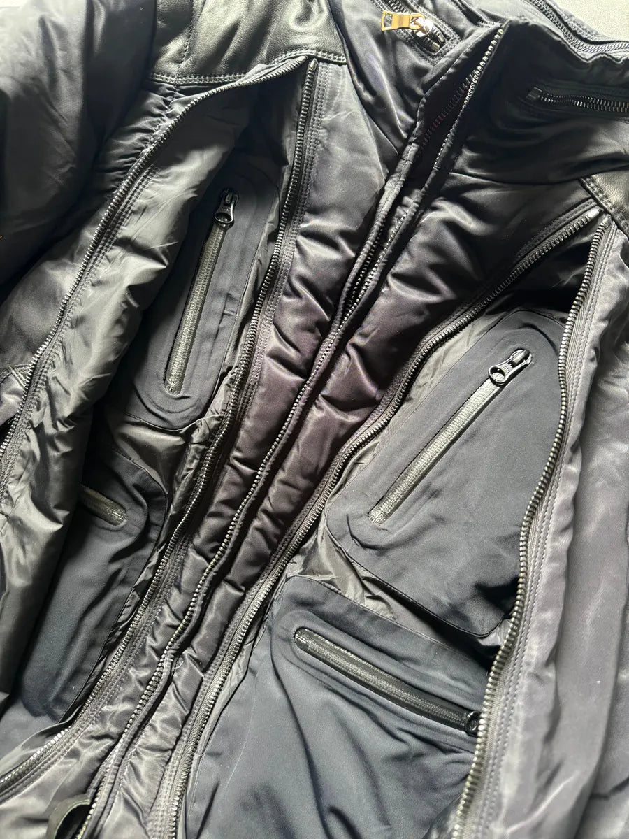SS2013 Marithé + François Girbaud Bagawear Ballistic Tactical Black Jacket vhSNJMn 10