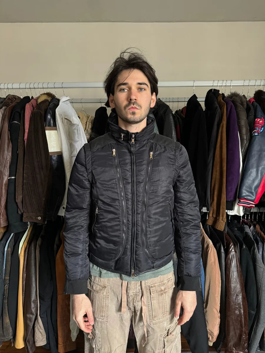 SS2013 Marithé + François Girbaud Bagawear Ballistic Tactical Black Jacket vhSNJMn 2