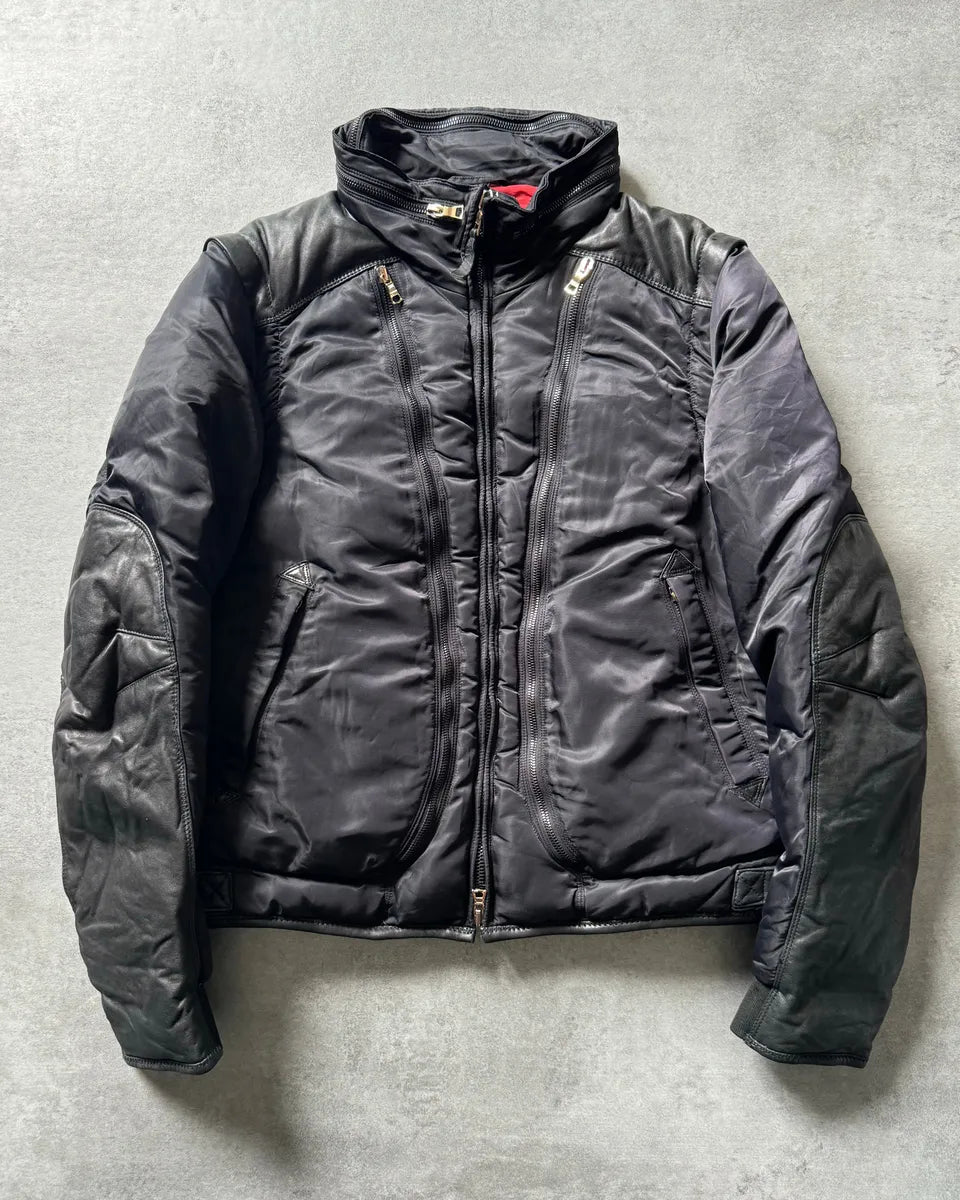 SS2013 Marithé + François Girbaud Bagawear Ballistic Tactical Black Jacket vhSNJMn 6