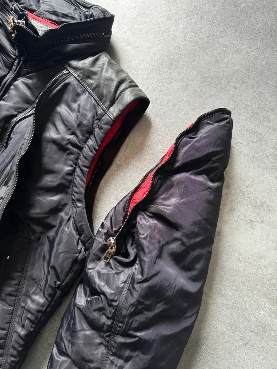 SS2013 Marithé + François Girbaud Bagawear Ballistic Tactical Black Jacket vhSNJMn 7