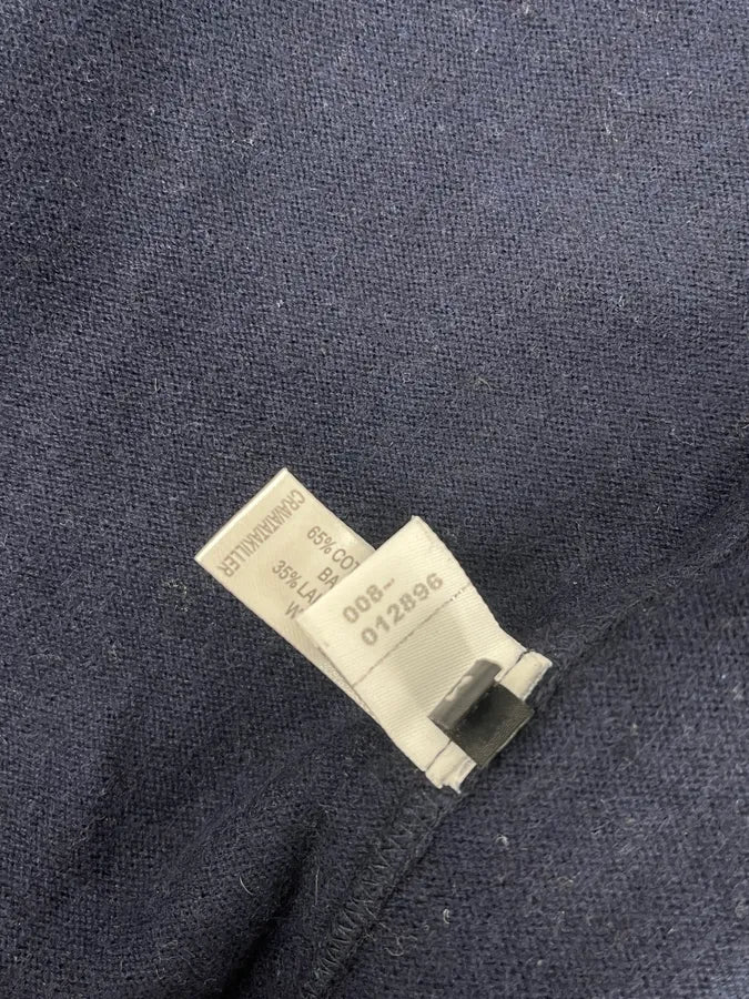 SS2013 Marithé + François Girbaud Navy Wool Zip-up Hoodie jNTqKHi 8