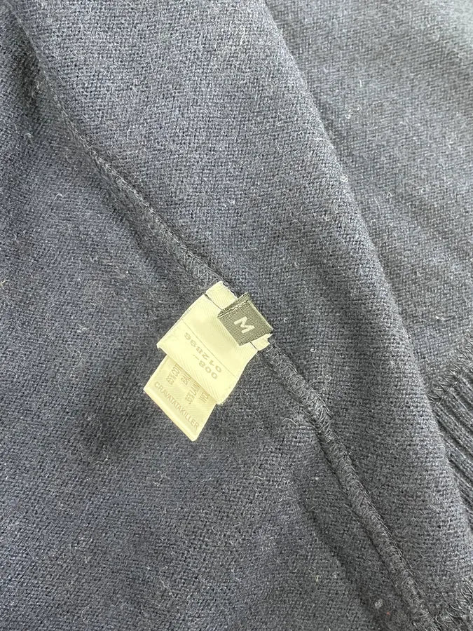 SS2013 Marithé + François Girbaud Navy Wool Zip-up Hoodie jNTqKHi 10