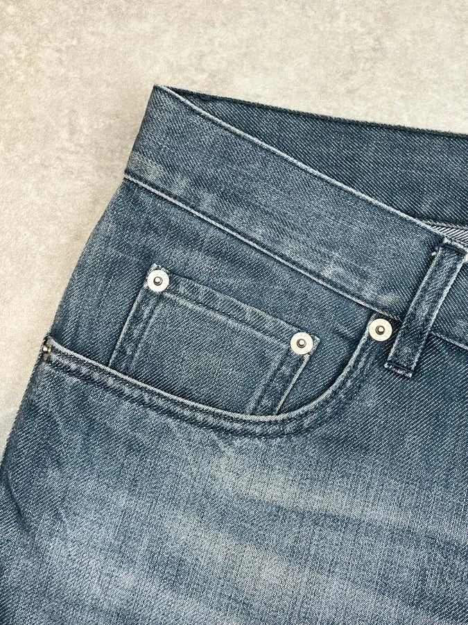 SS2013 Prada Faded Blue Large Denim Jeans hLSMeaD 10