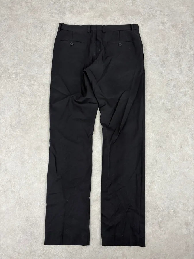 SS2012 Saint Laurent Black Classy Tailored Pants by Hedi Slimane XSYolCU 5