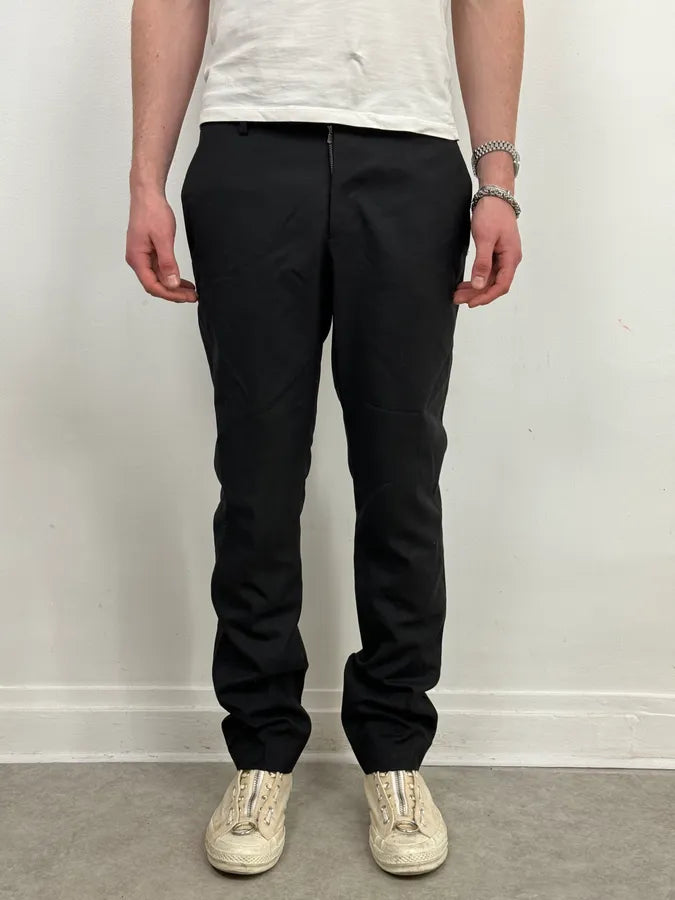 SS2012 Saint Laurent Black Classy Tailored Pants by Hedi Slimane XSYolCU 1