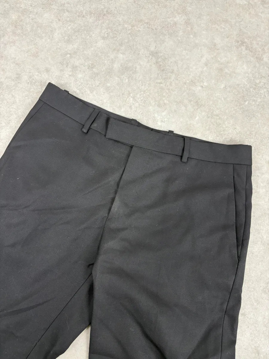 SS2012 Saint Laurent Black Classy Tailored Pants by Hedi Slimane XSYolCU 4