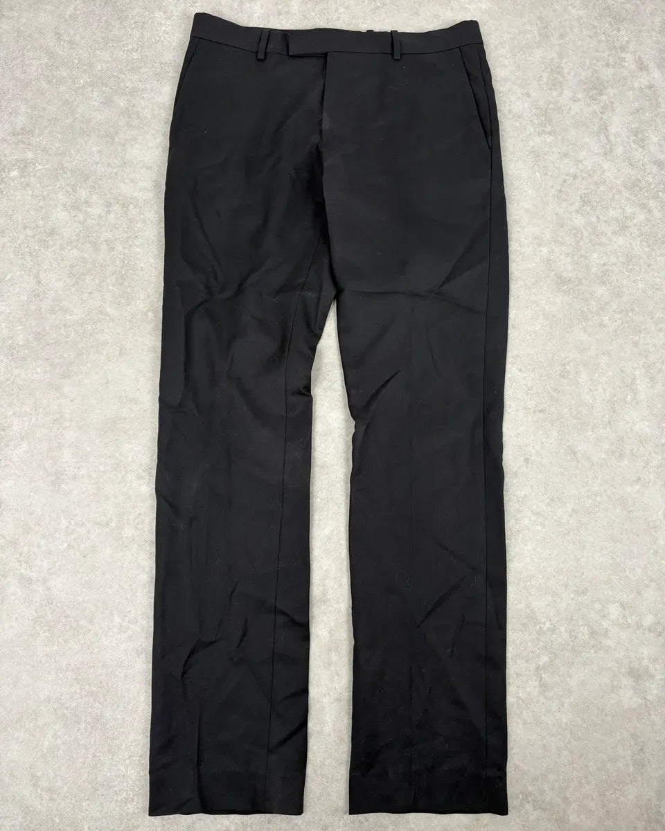 SS2012 Saint Laurent Black Classy Tailored Pants by Hedi Slimane XSYolCU 0