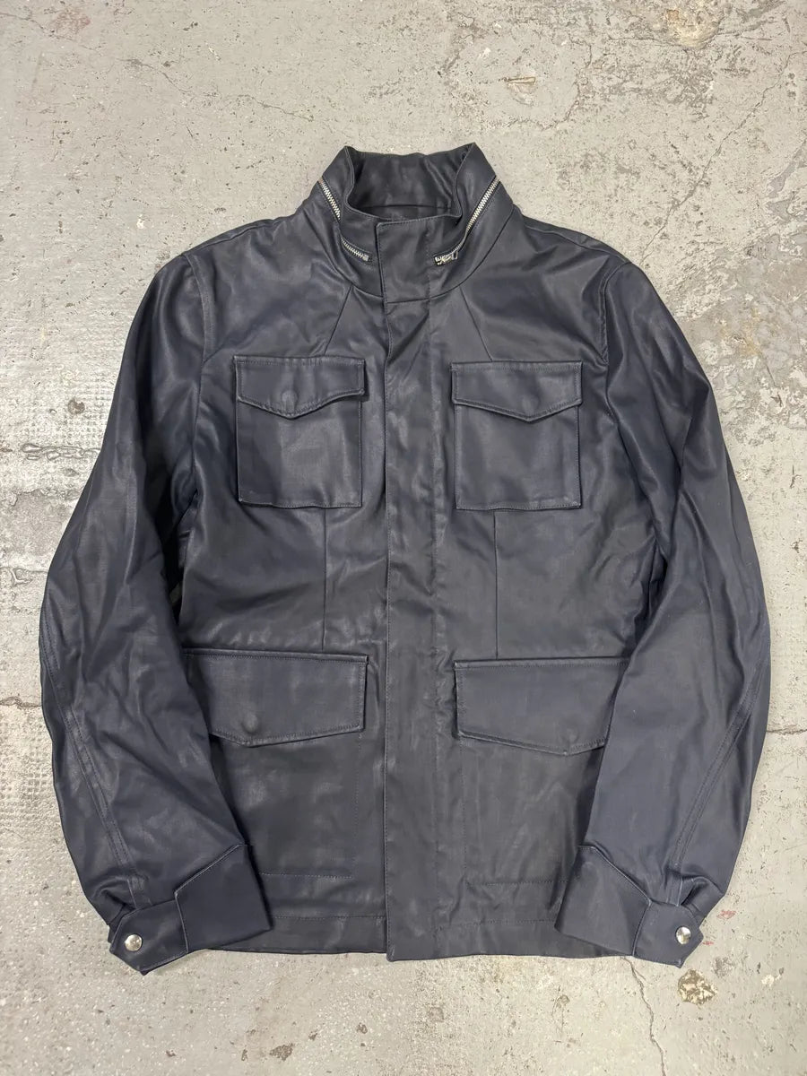 SS2014 Acne Studios Imperial Navy Multi Pockets Jacket srSGVDC 0