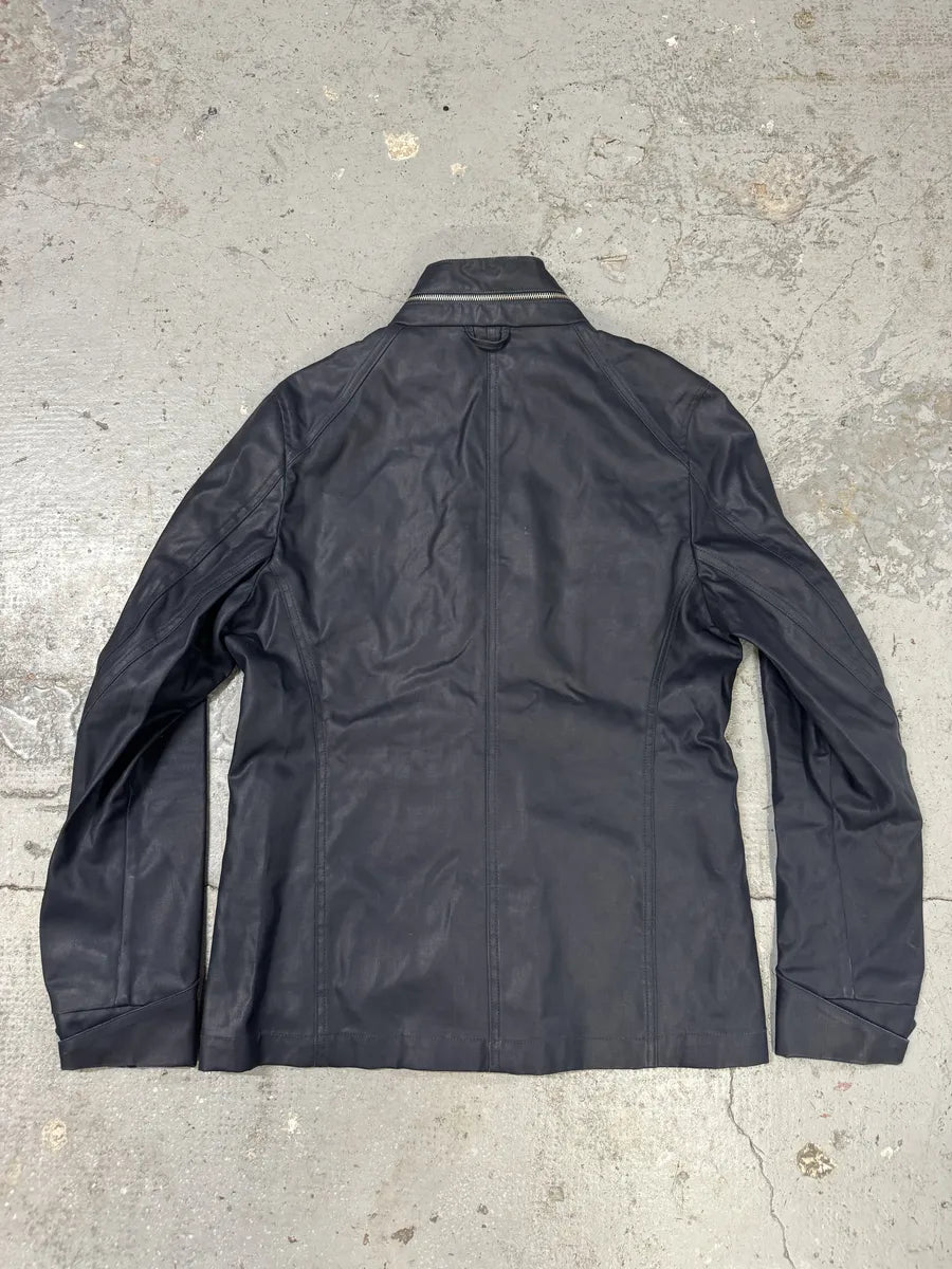 SS2014 Acne Studios Imperial Navy Multi Pockets Jacket srSGVDC 1