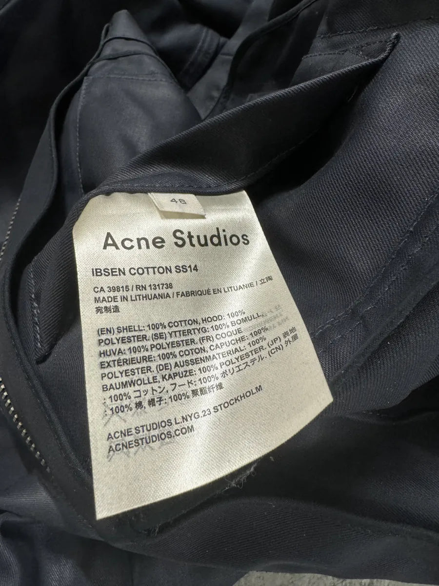 SS2014 Acne Studios Imperial Navy Multi Pockets Jacket srSGVDC 10