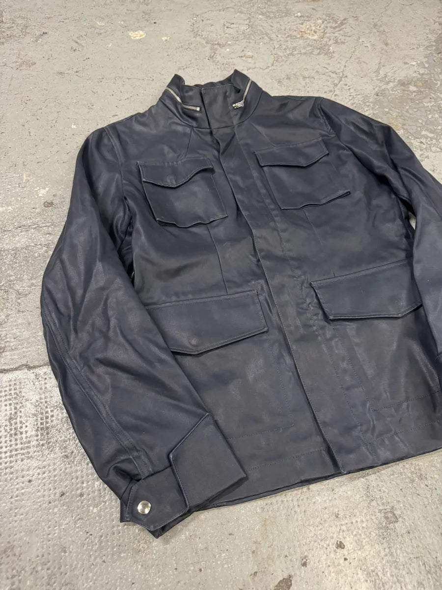 SS2014 Acne Studios Imperial Navy Multi Pockets Jacket srSGVDC 9