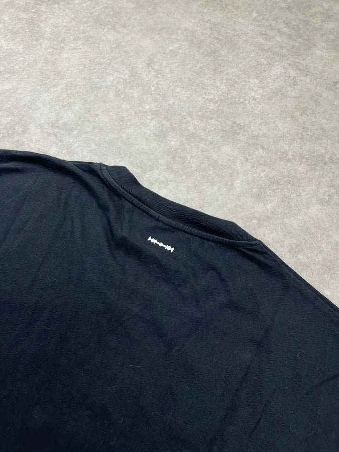 SS2014 Alexander McQueen High Rollin Black T-Shirt JPgOjFk 7