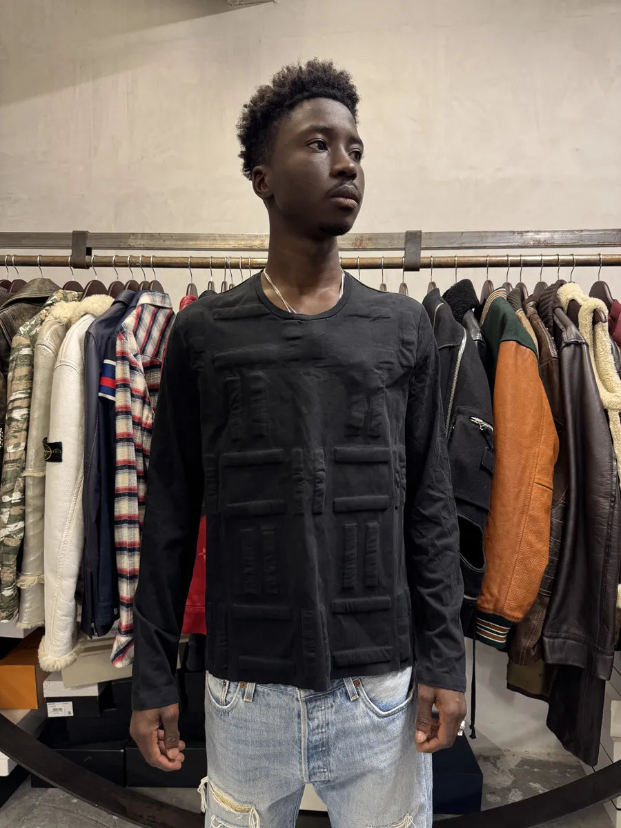 SS2014 Balenciaga Architecture Black Longsleeves ZnRMUTI 1