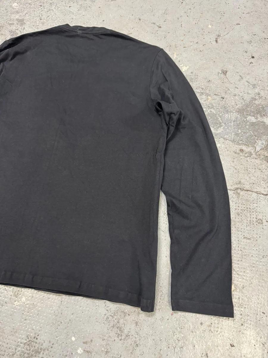 SS2014 Balenciaga Architecture Black Longsleeves ZnRMUTI 5