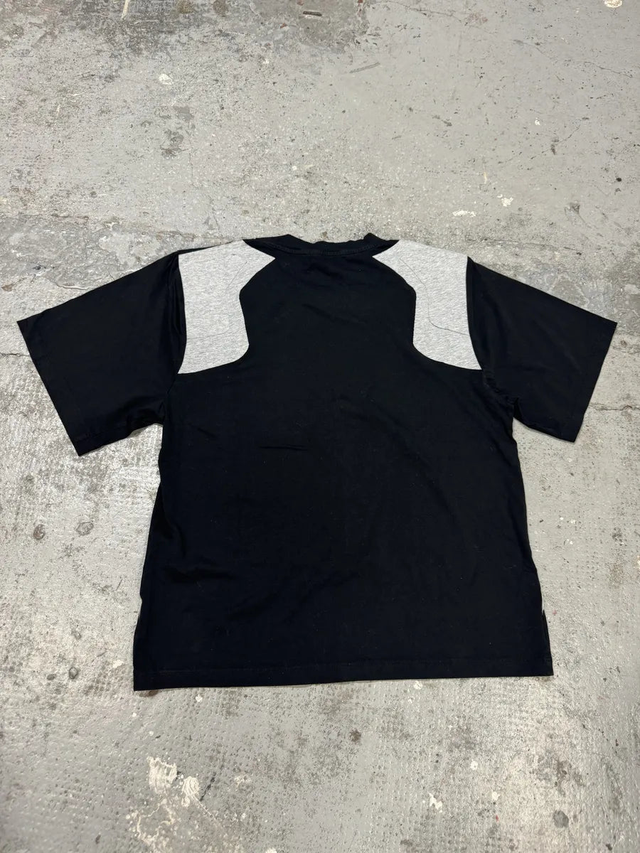 SS2014 Balenciaga Black & Grey Contemporary T-Shirt ICHfppL 1