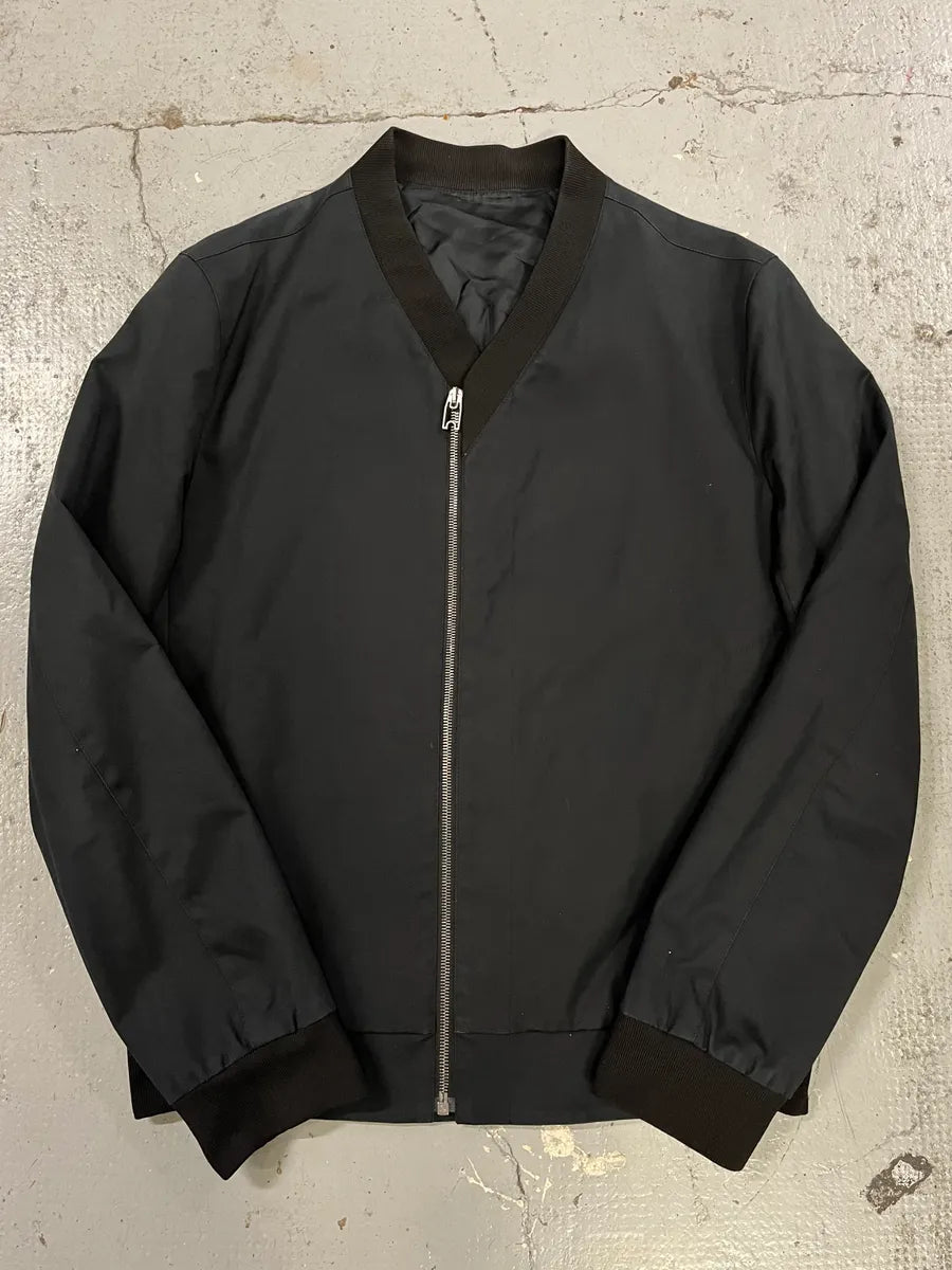 SS2014 Balenciaga Black Bomber Jacket hUqEfLr 0