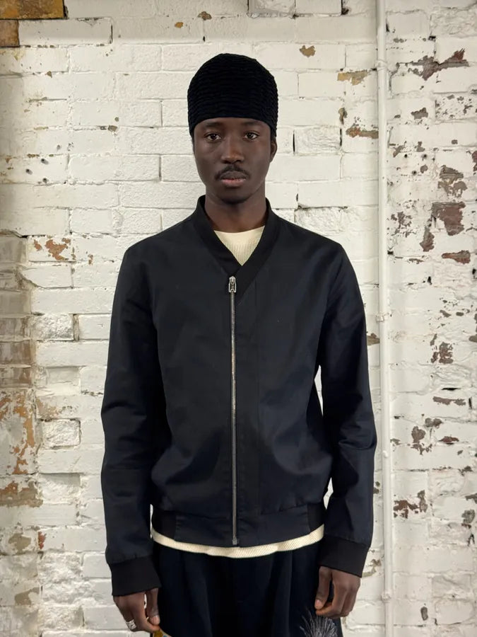 SS2014 Balenciaga Black Bomber Jacket hUqEfLr 1