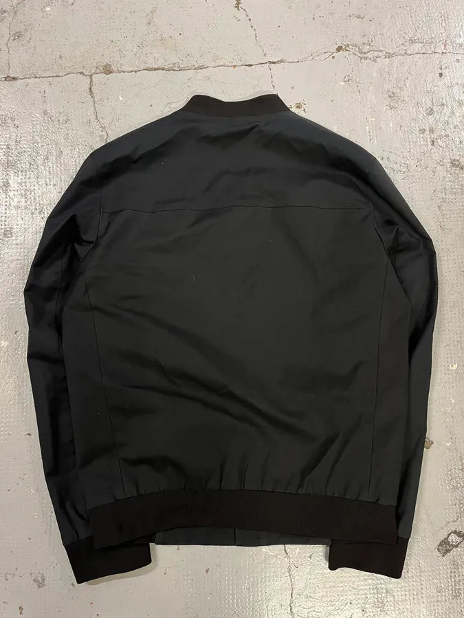 SS2014 Balenciaga Black Bomber Jacket hUqEfLr 6