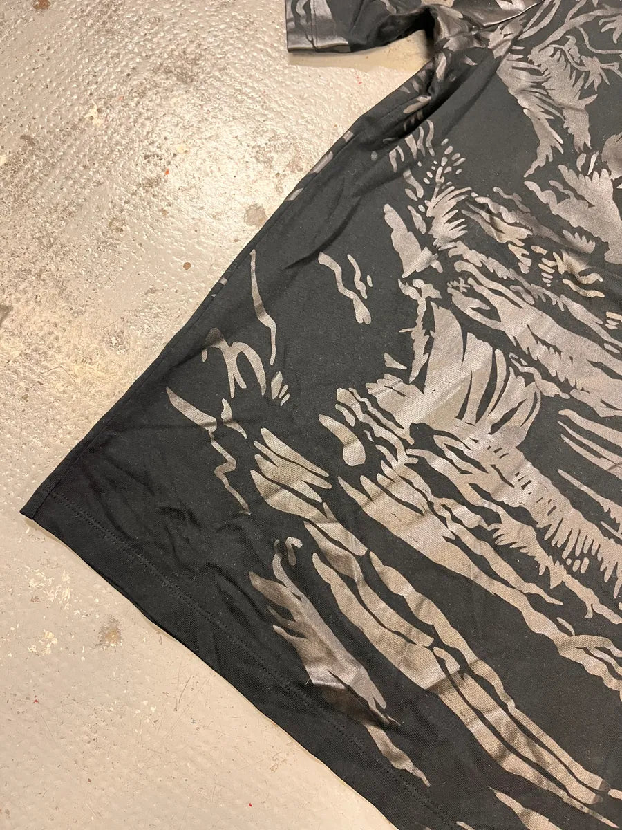 SS2014 Balenciaga Forest Black T-Shirt mGYlfIY 4