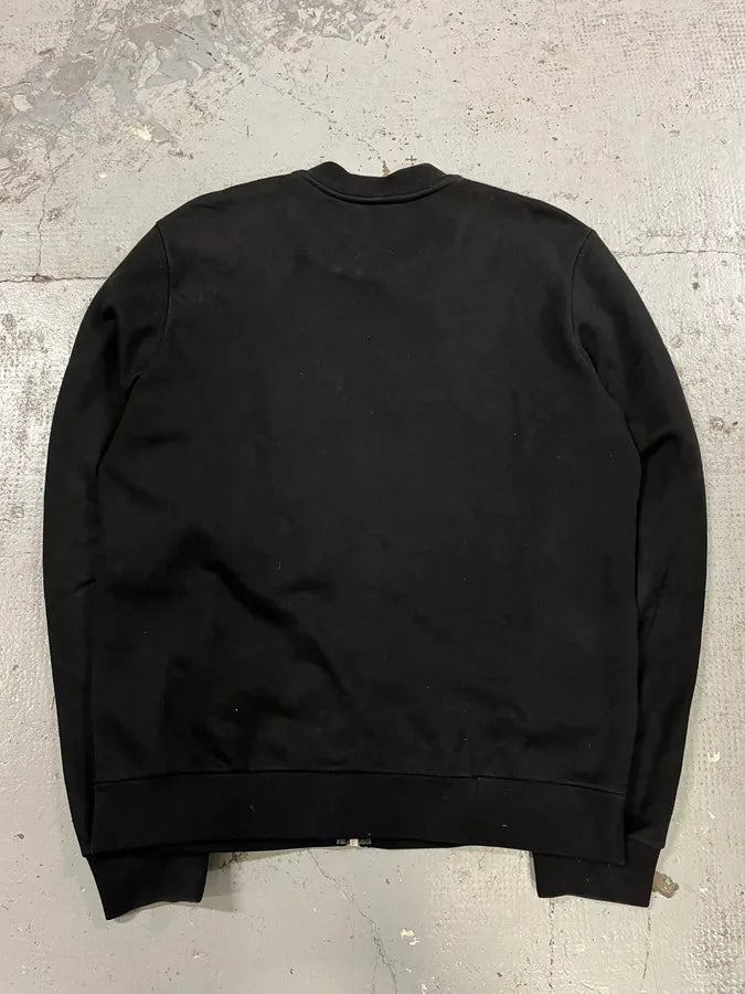 SS2014 Balenciaga Grey & Black Zip-up Sweater rlXbUna 5