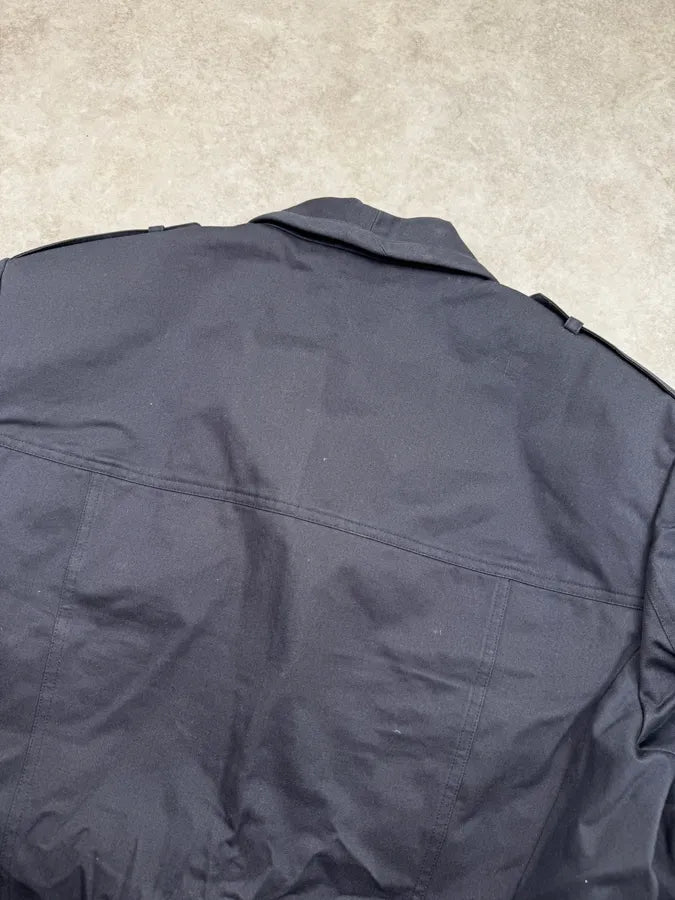 SS2014 Balmain Navy Multi-Pocket Military Blazer Jacket FhAZMxu 5