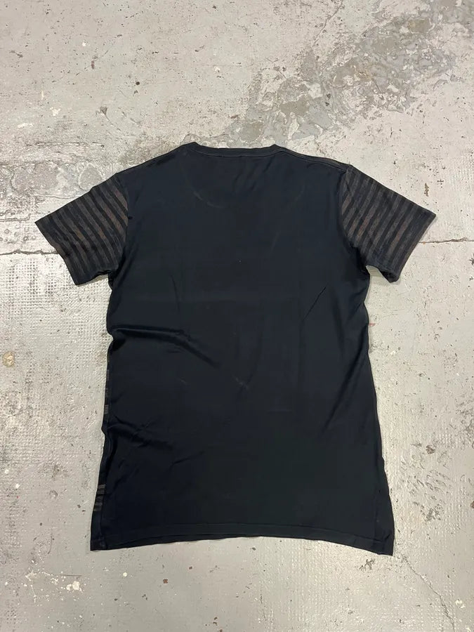 SS2014 Balmain Propaganda Black T-Shirt ETaJolz 5