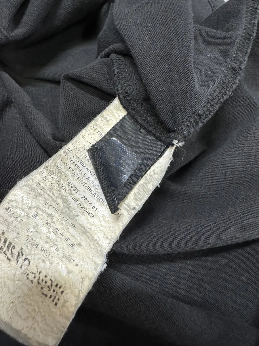 SS2014 Cavalli 2 Flowers Black T-Shirt RWApdjS 5