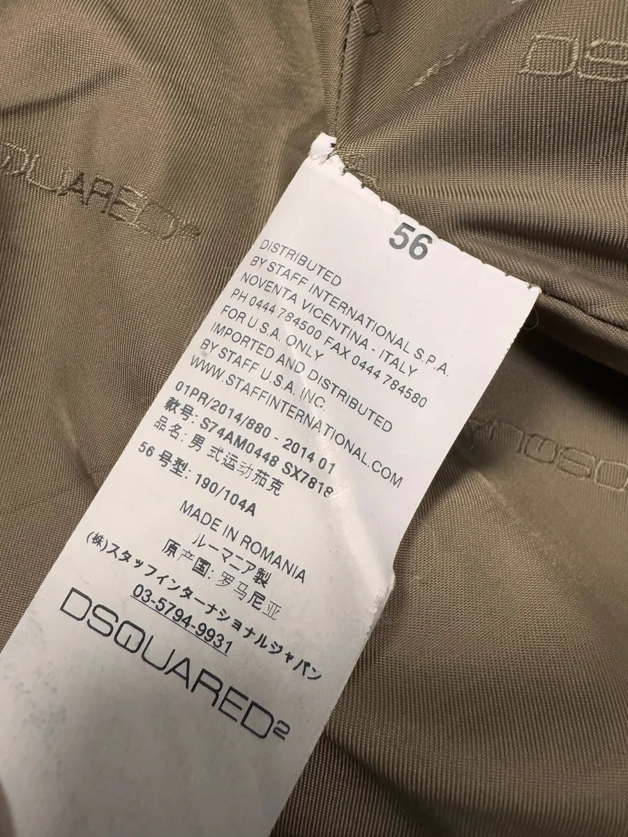 SS2014 Dsquared2 Moto Multi-Zip Calf Leather Jacket (XL) 9