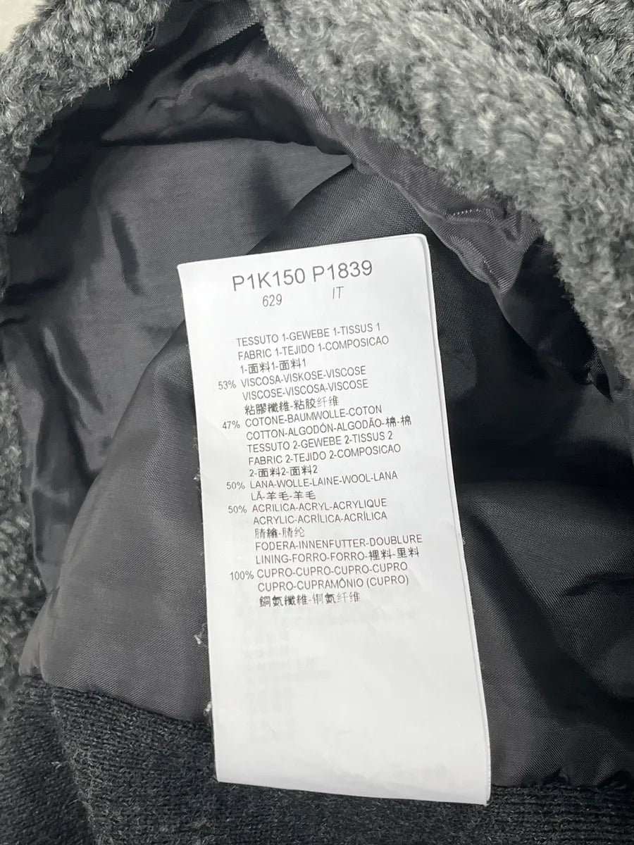 SS2014 Emporio Armani Plushed Black Vest ZurdMjH 8