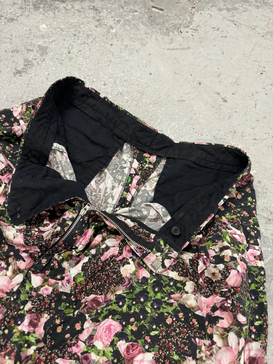 SS2014 Givenchy Floral Print Green & Pink Shorts by Riccardo Tisci QWpWNaL 10