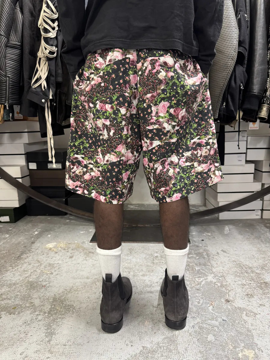 SS2014 Givenchy Floral Print Green & Pink Shorts by Riccardo Tisci QWpWNaL 2